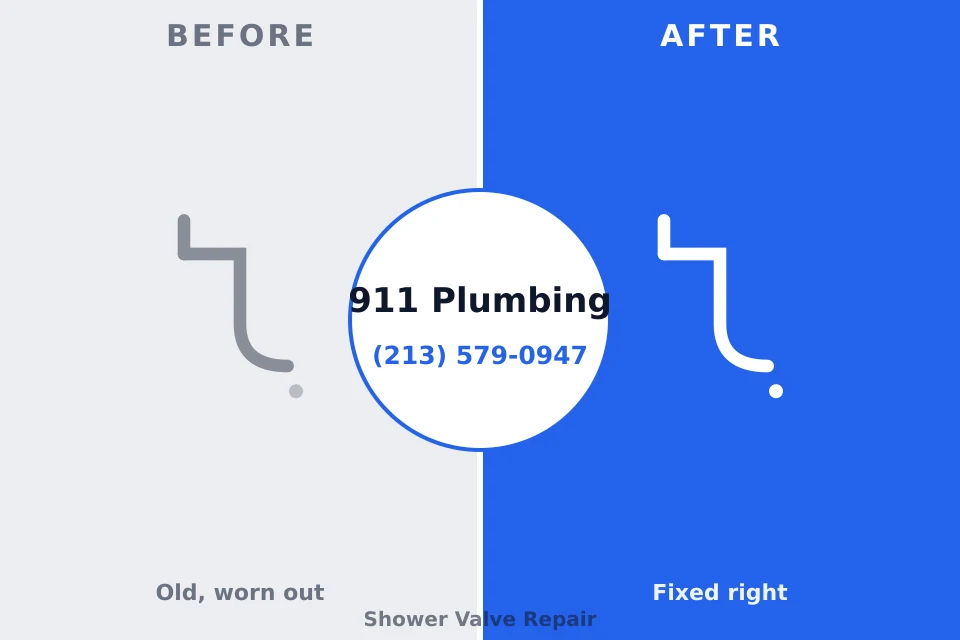 Before and after: plumbing company Portland, OR